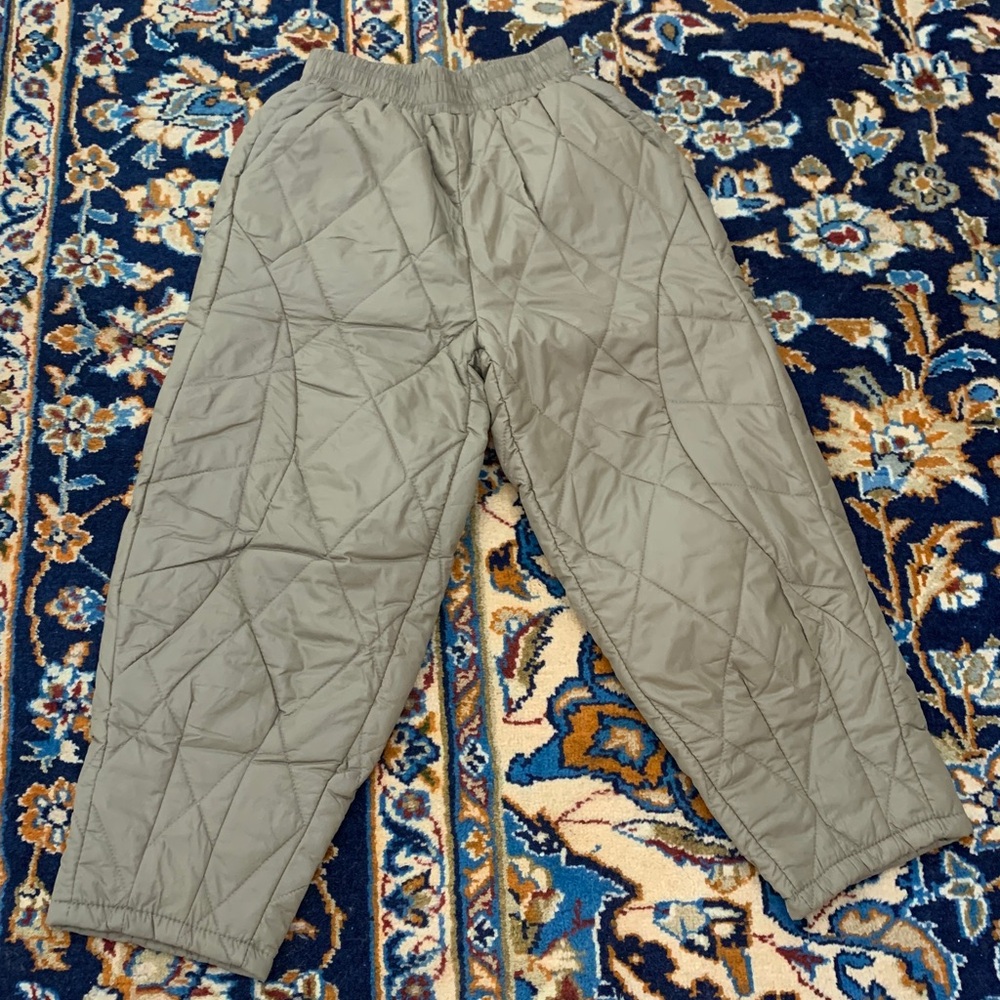 NWT❄️Stylish Tan Quilted Pants - Picture 11 of 16